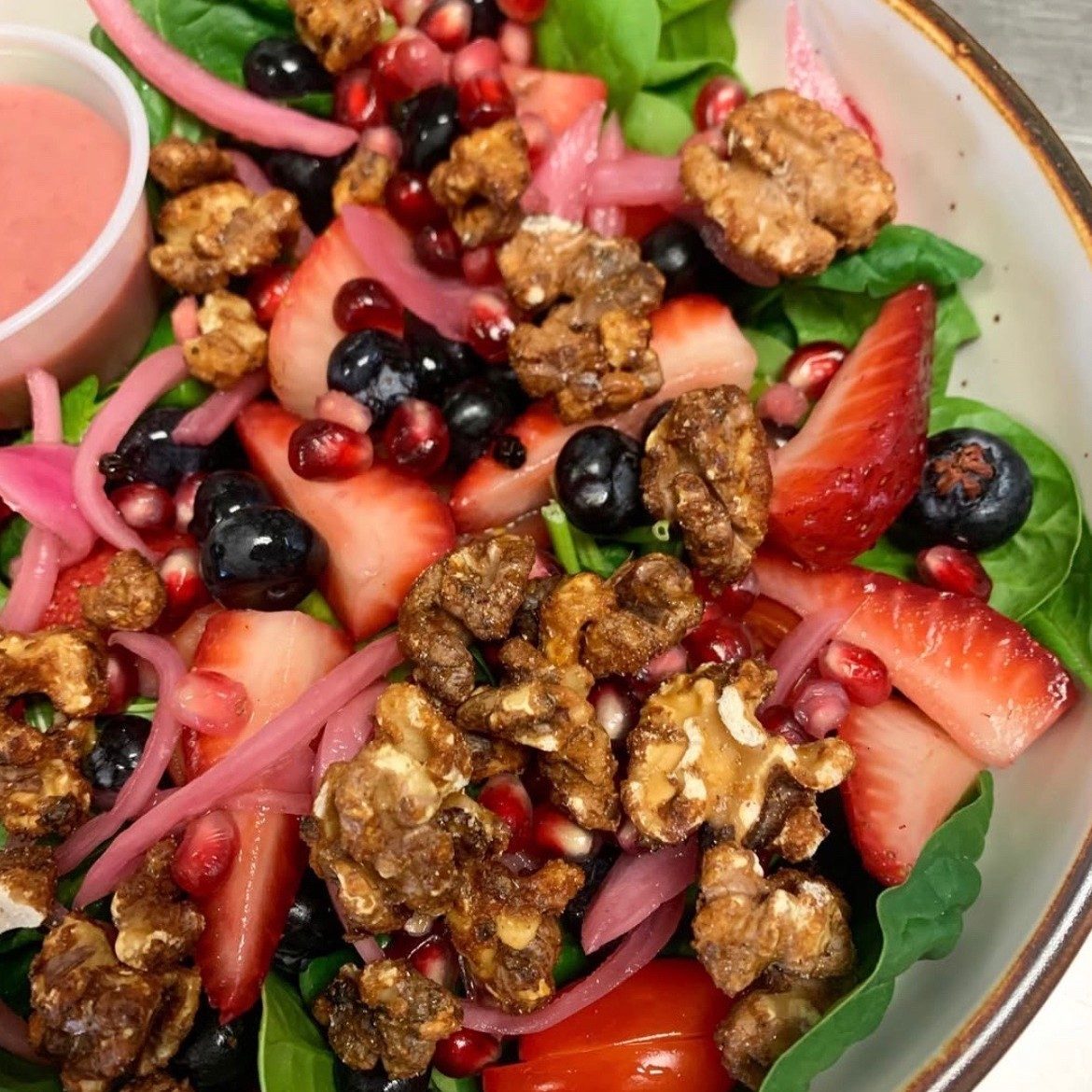 Berry Walnut Salad.