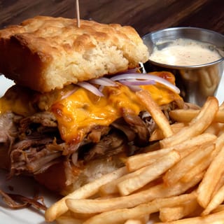 Alabama Pulled Pork Sandwich