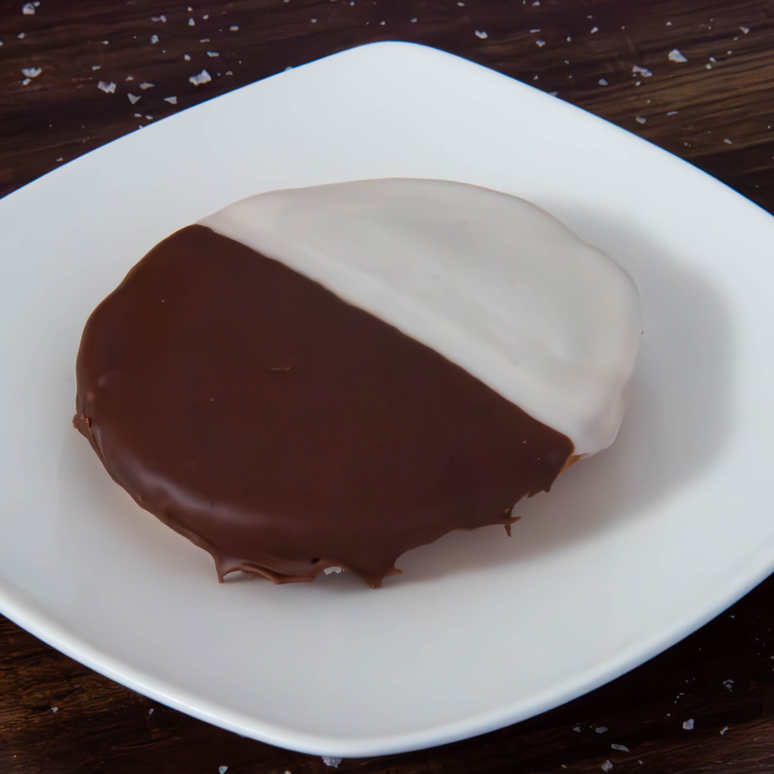 Homemade Black & White Cookie.