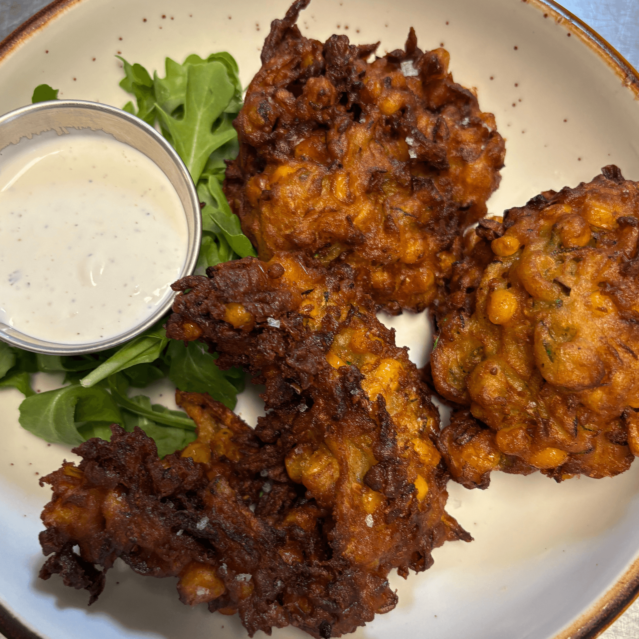 Zucchini Corn Fritters.