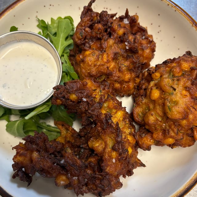 Zucchini Corn Fritters.
