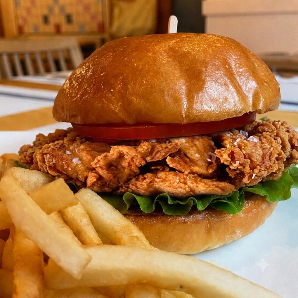 Fried Chicken Sandwich.