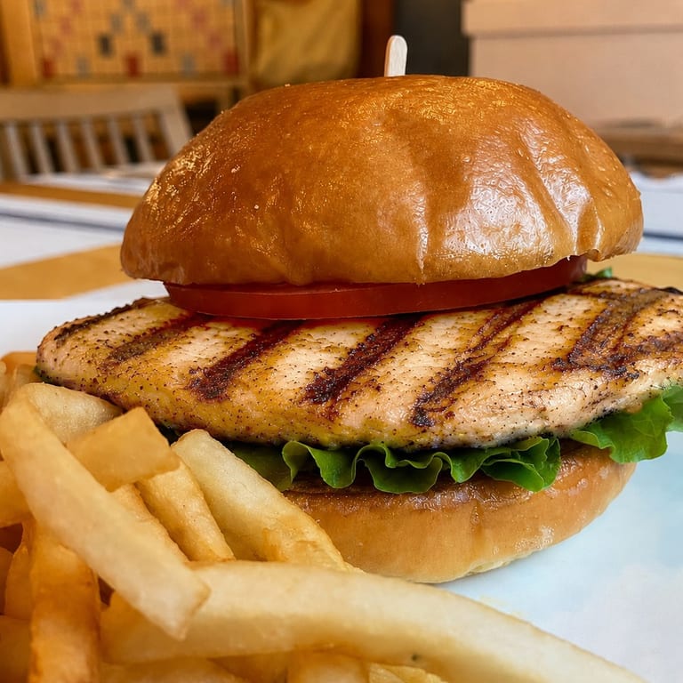 Grilled Chicken Sandwich Delight