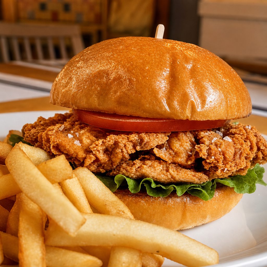 Fried Chicken Sandwich.