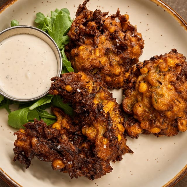 Zucchini Corn Fritters.