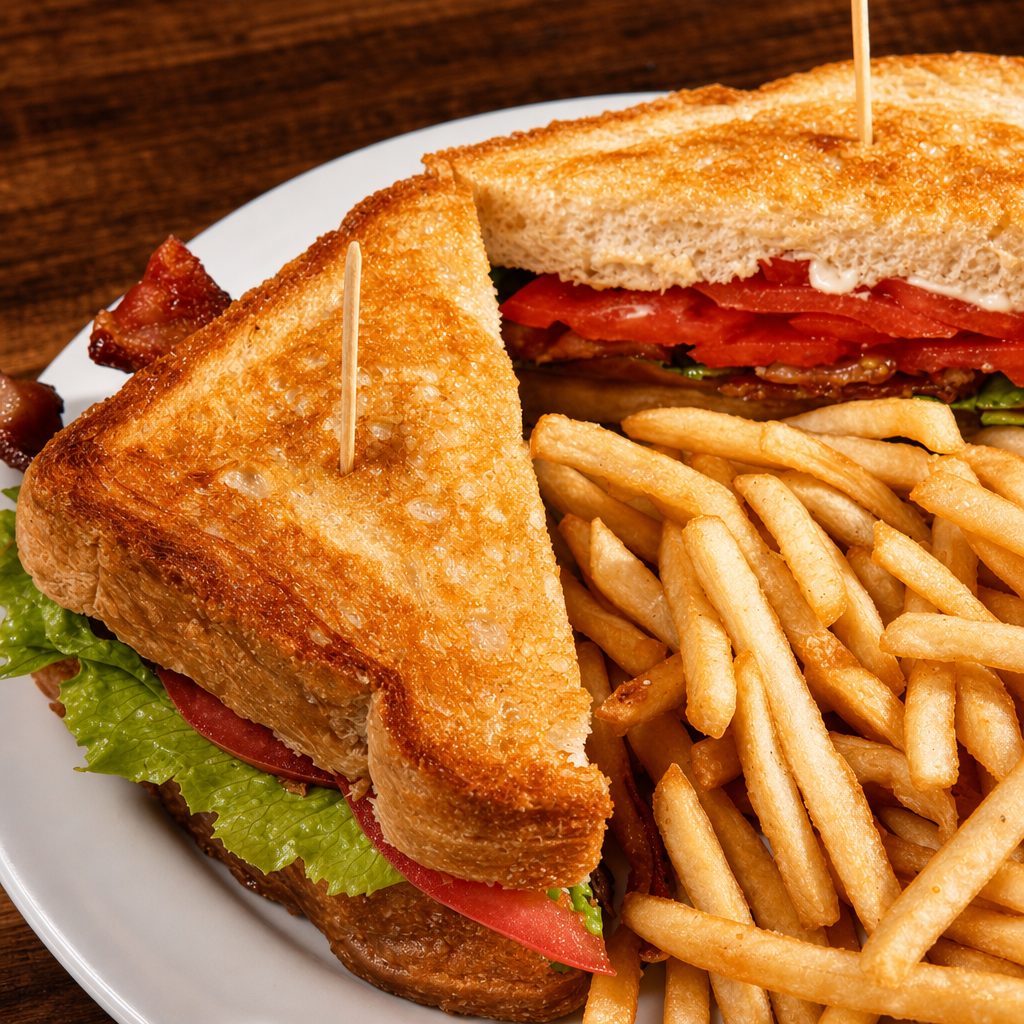 Avocado BLT Sandwich.