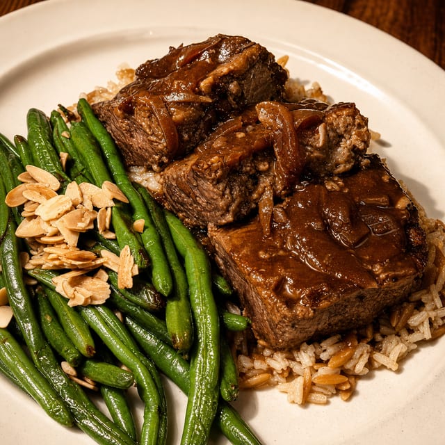 Pren's Famous Meatloaf Platter.