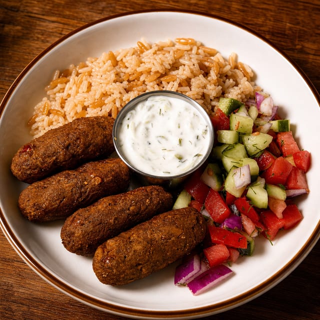 Falafel Platter.