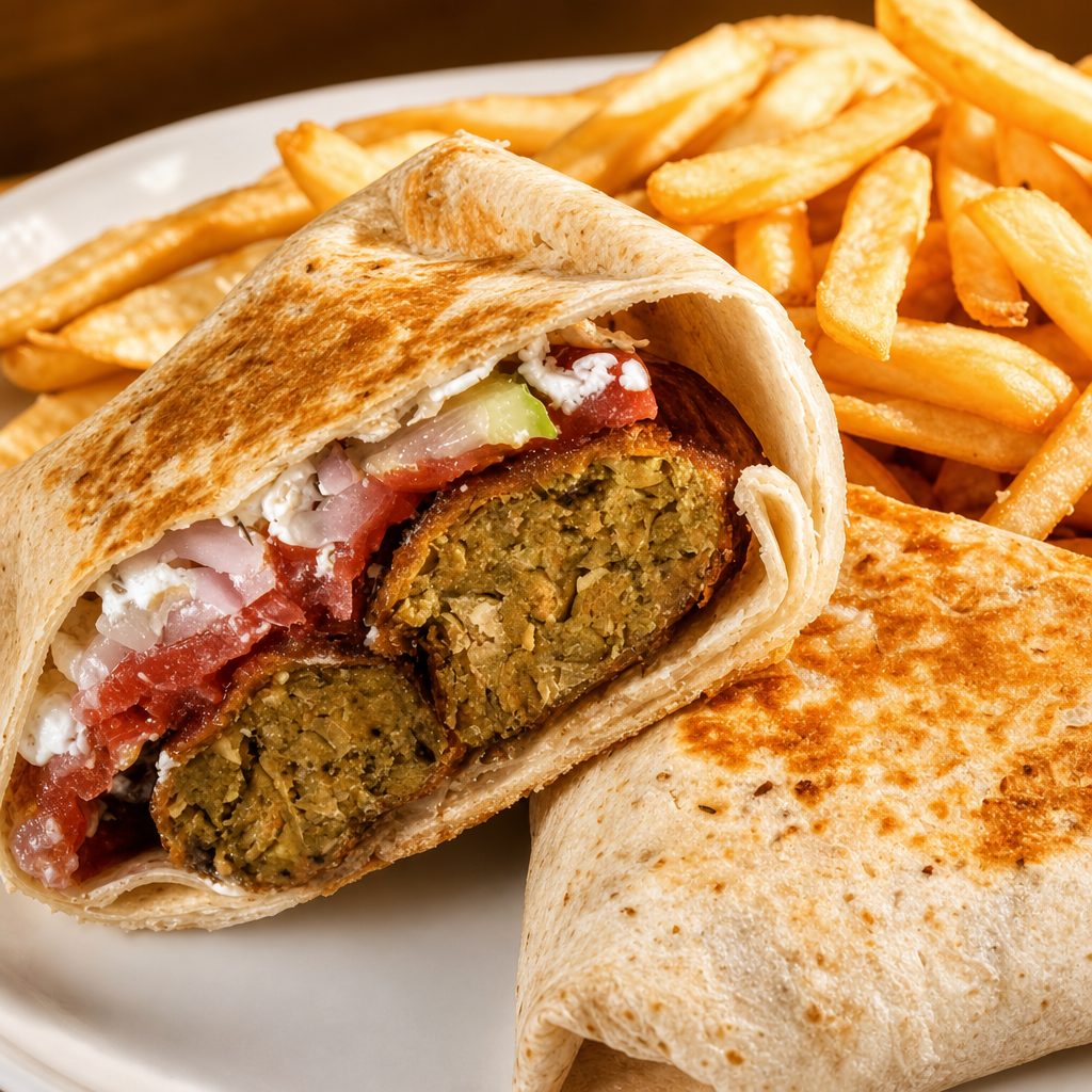 Falafel Wrap.